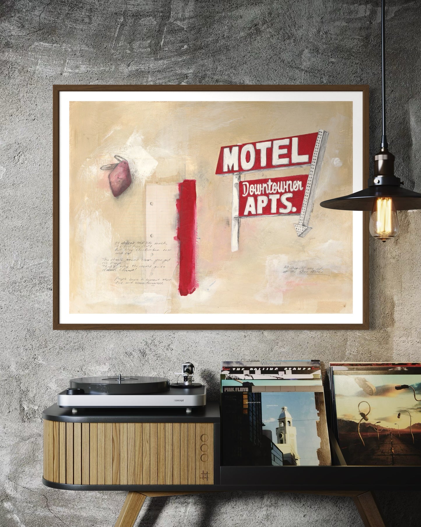 PRINT The Dive Motel