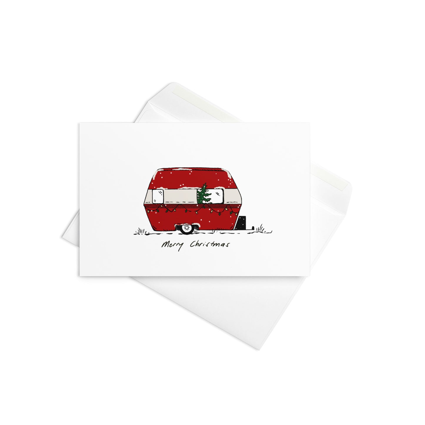 Country Caravan Christmas Card