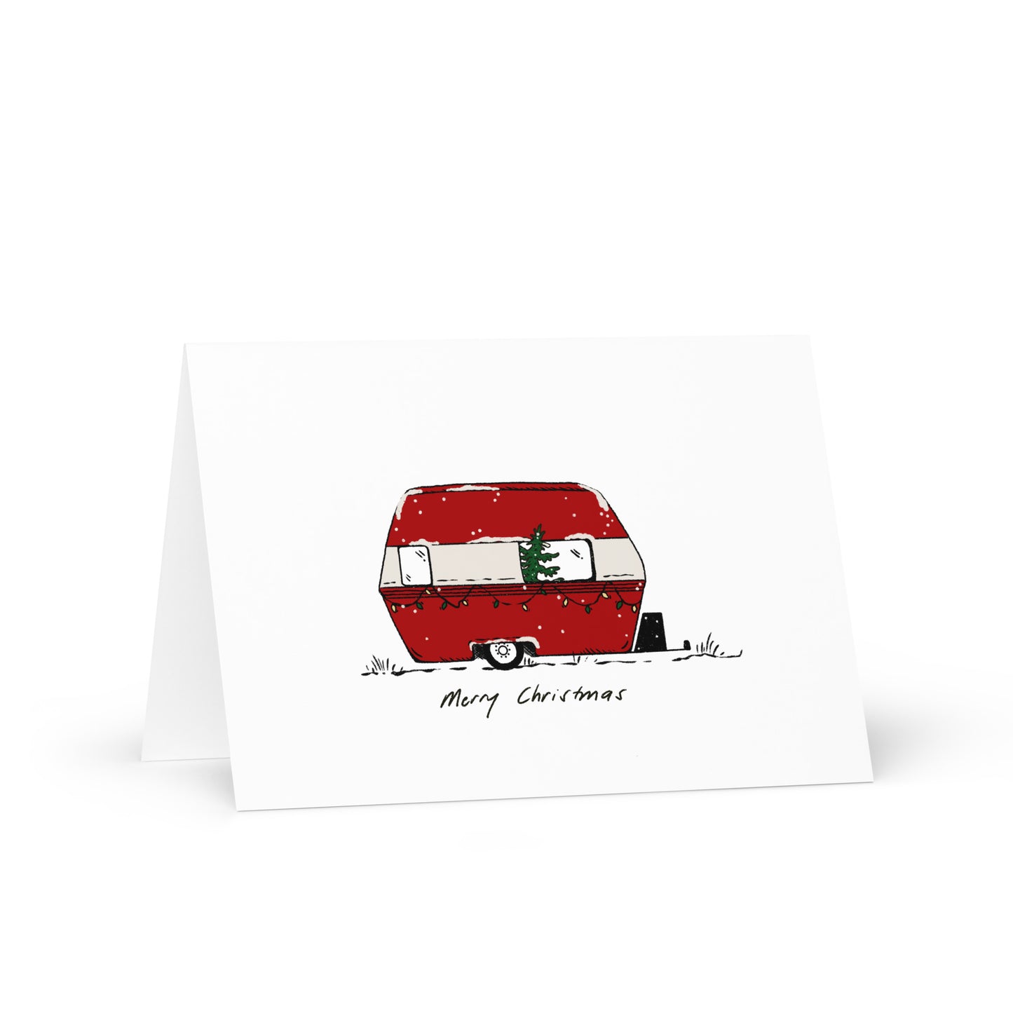 Country Caravan Christmas Card