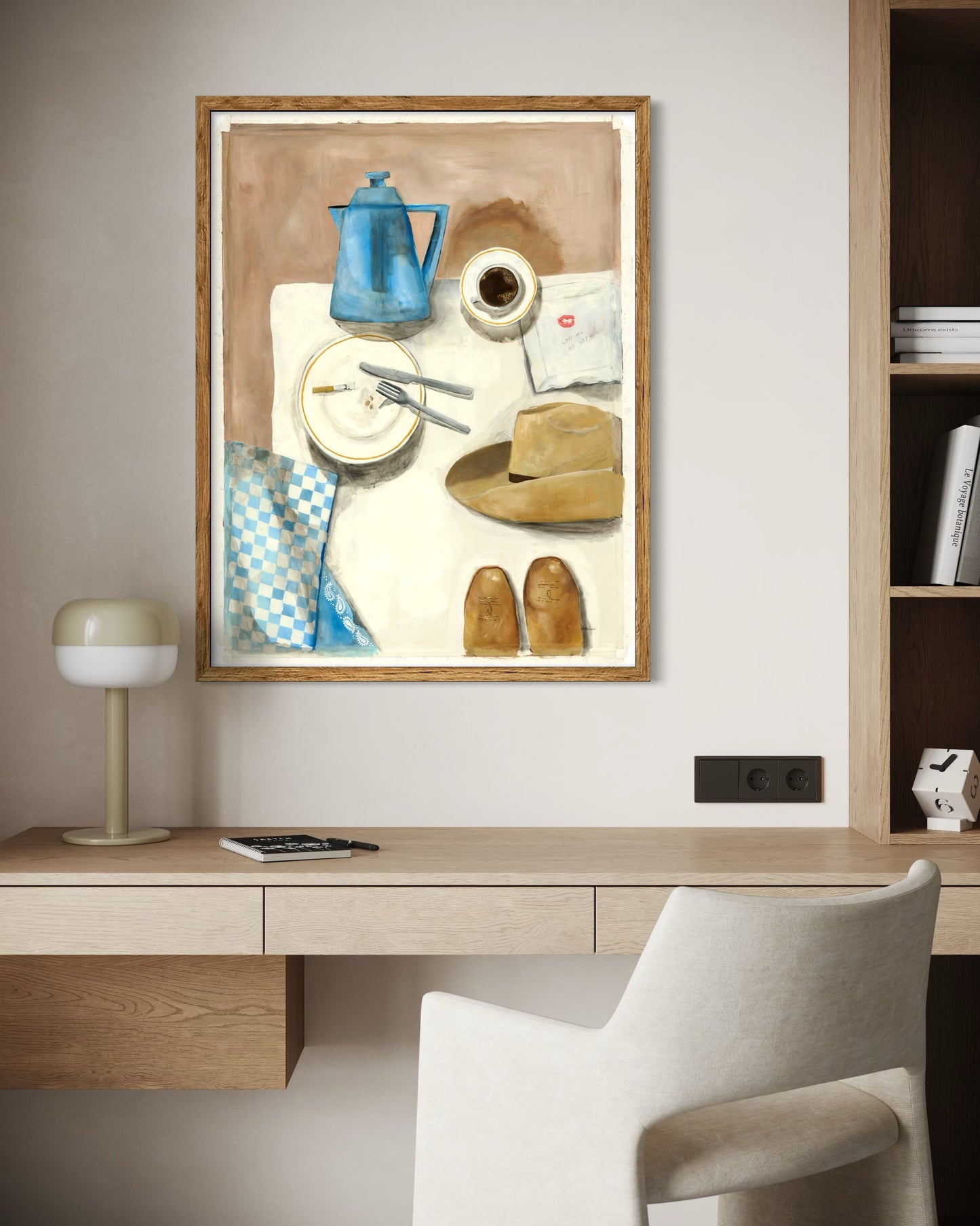 NEW PRINT! Cowboy Supper