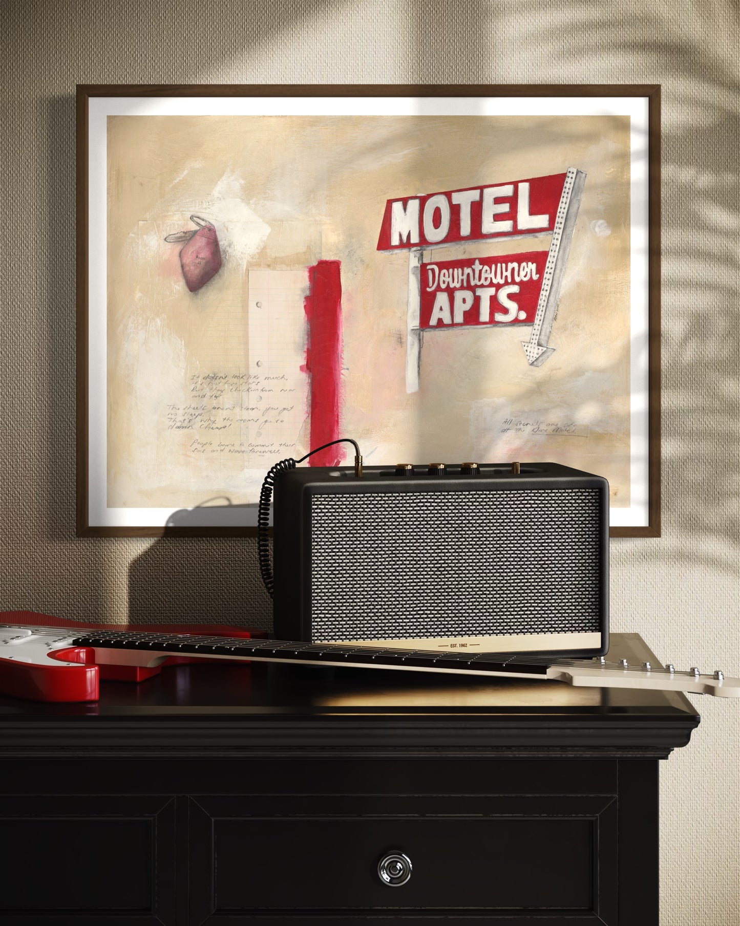 PRINT The Dive Motel
