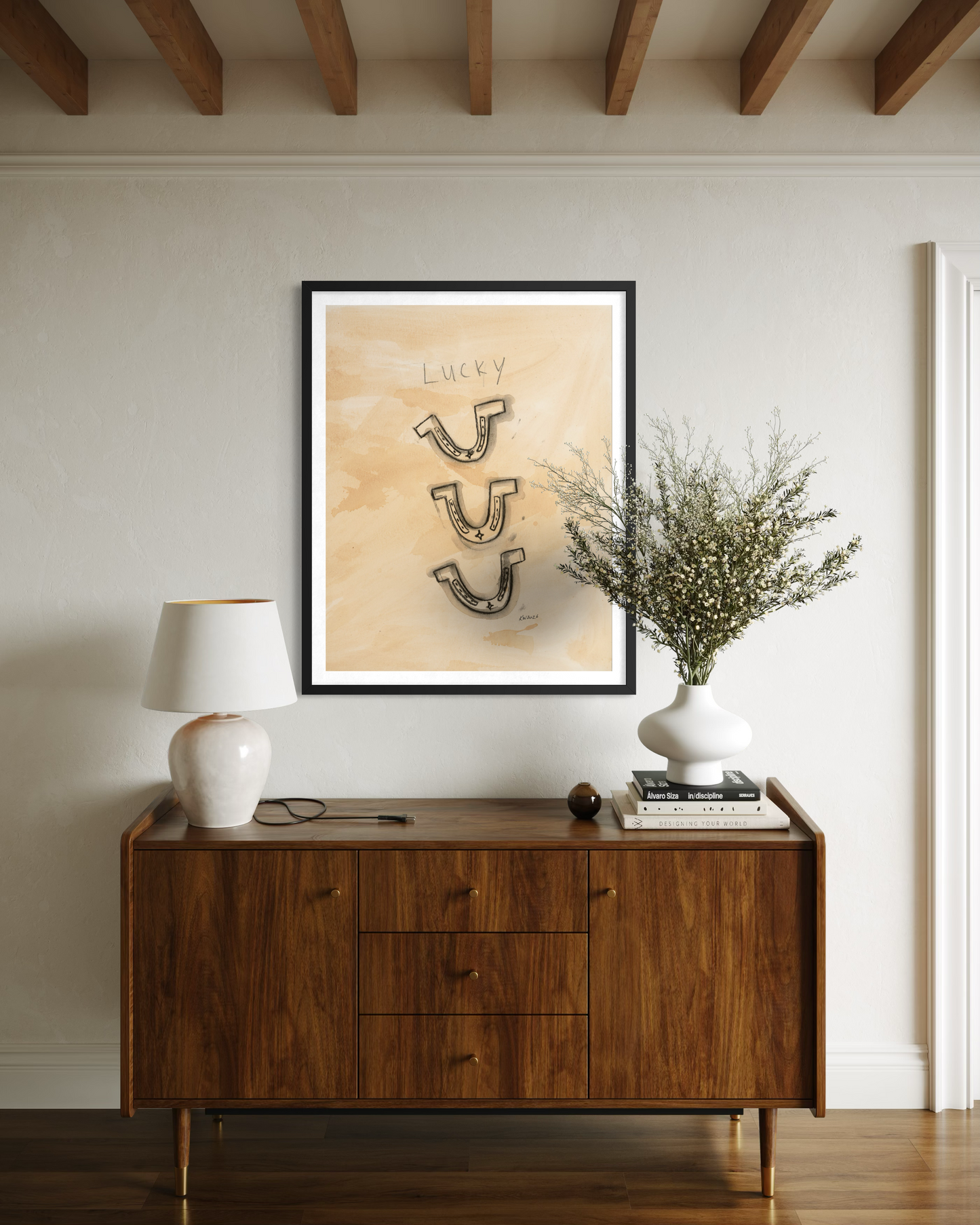Western Art Print - Lucky One