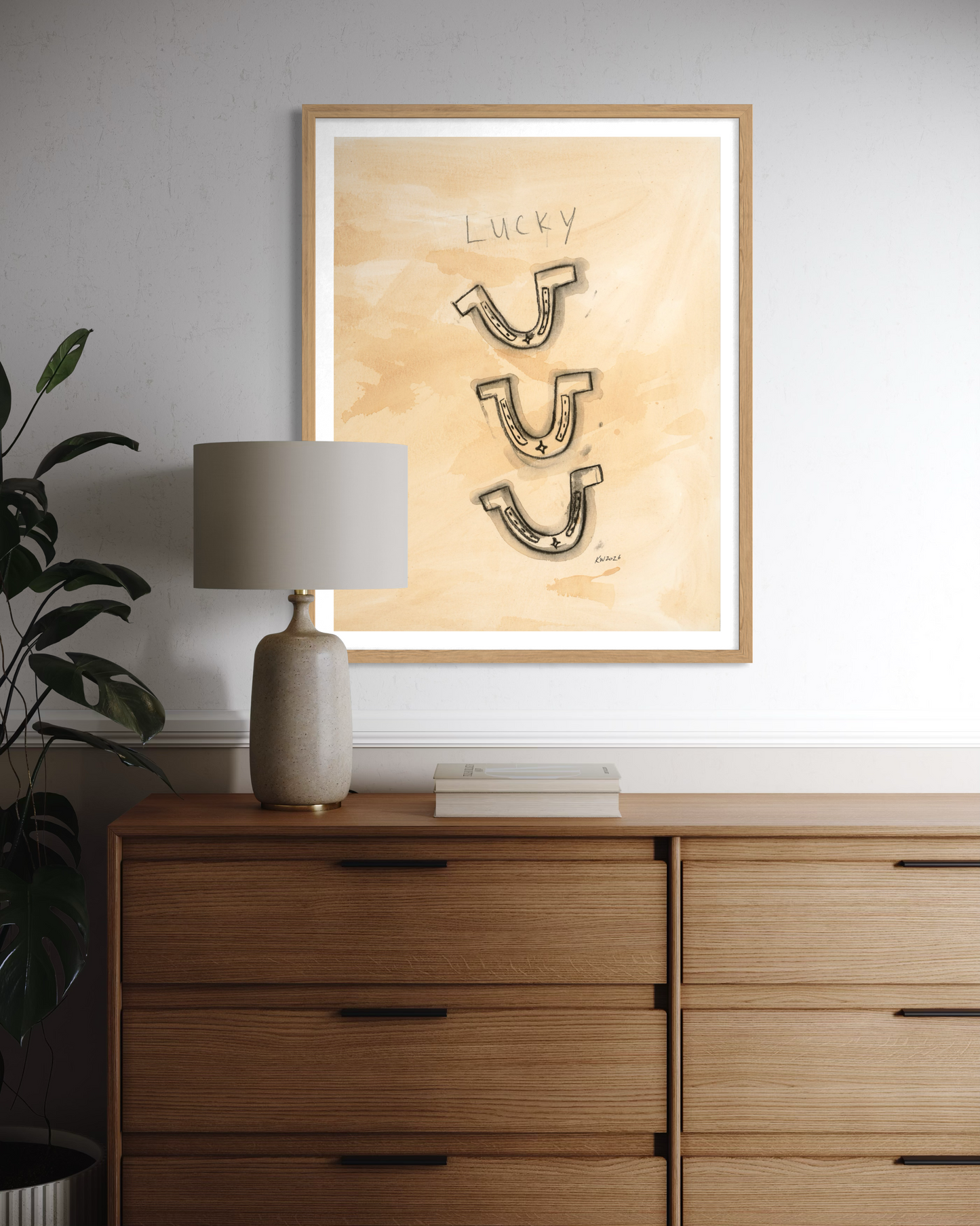 Western Art Print - Lucky One