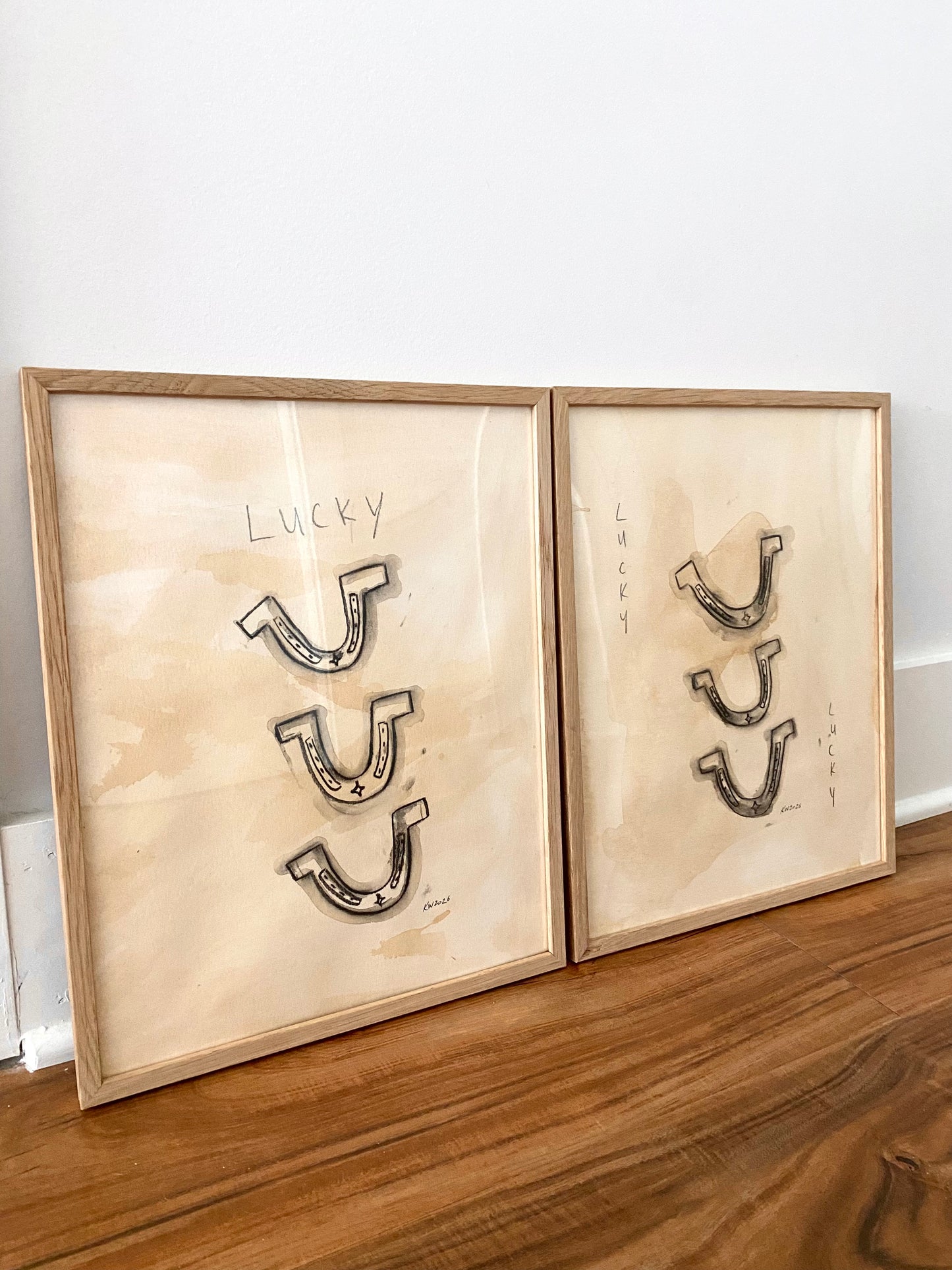 Western Art Print - Lucky One