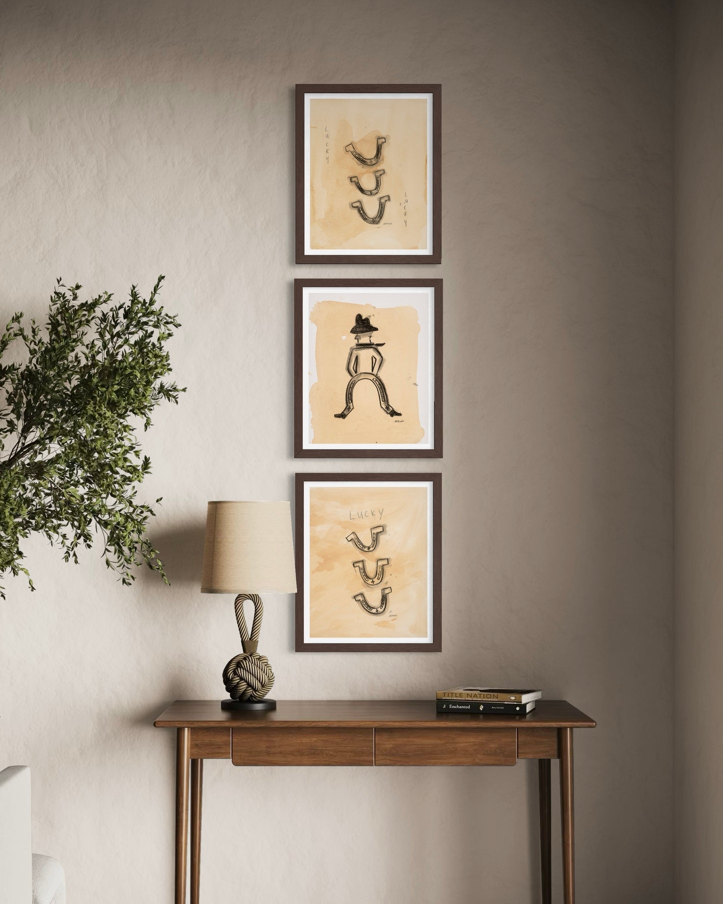Western Art Print - Lucky One