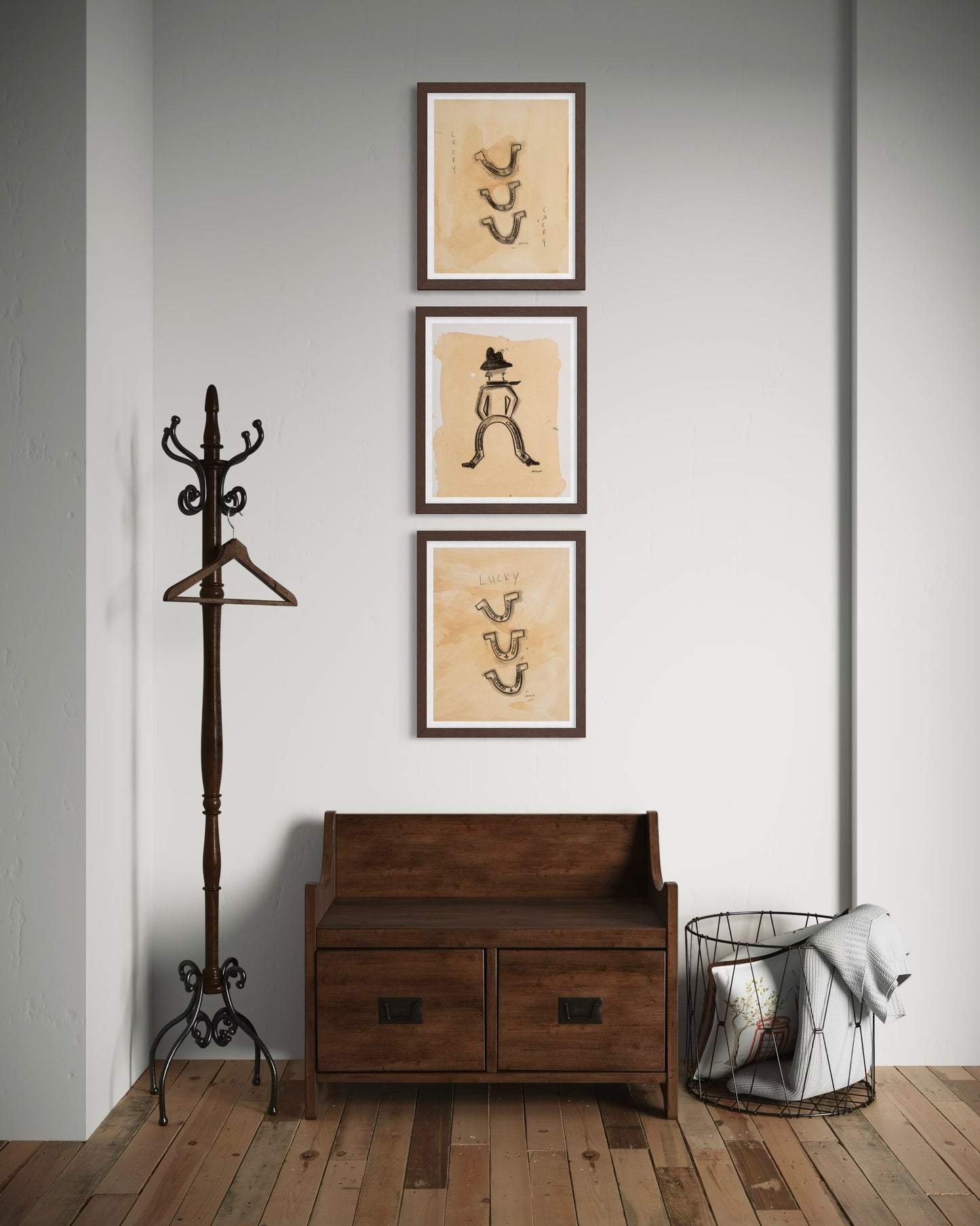 Western Art Print - Lucky One