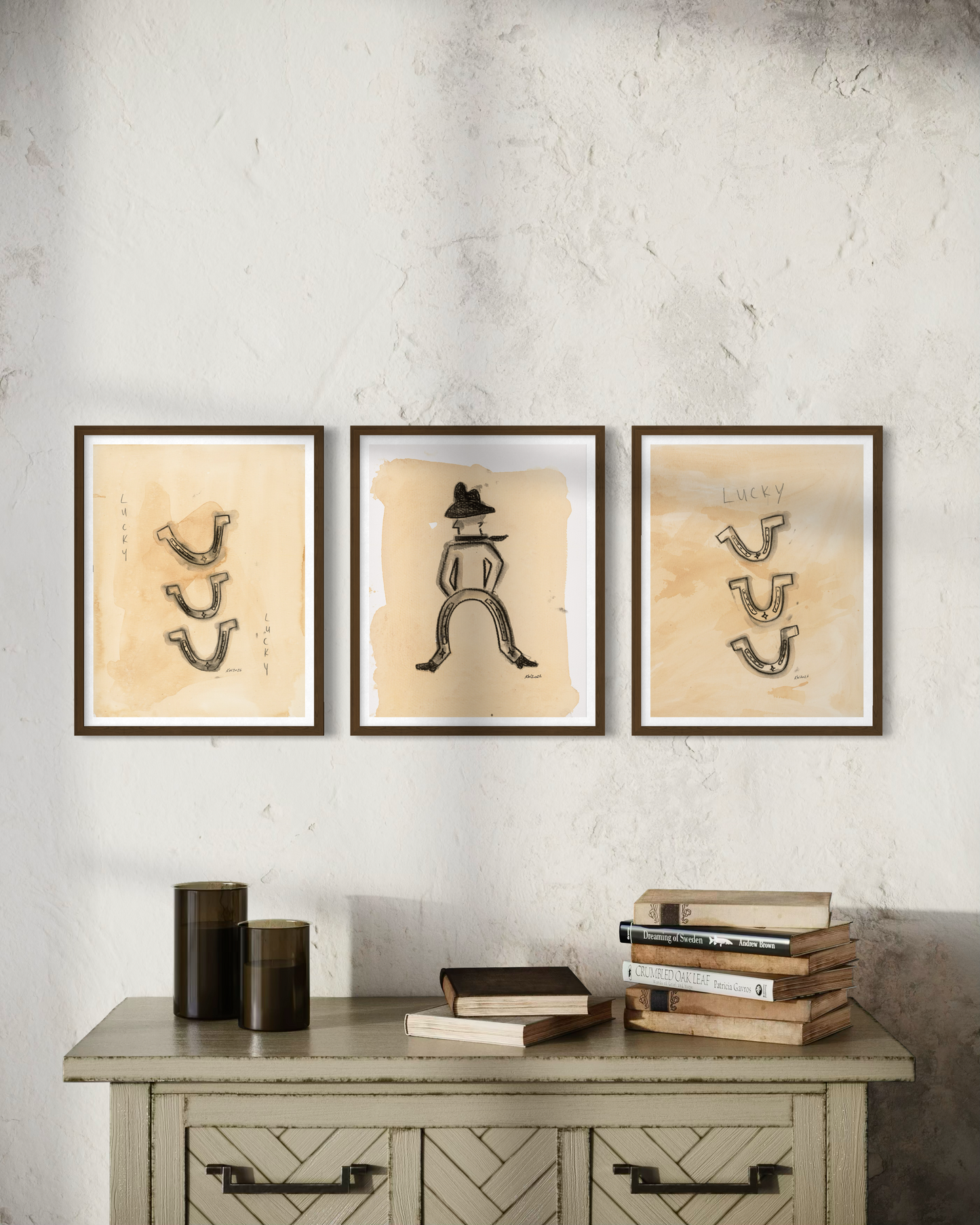 Western Art Print - Lucky One