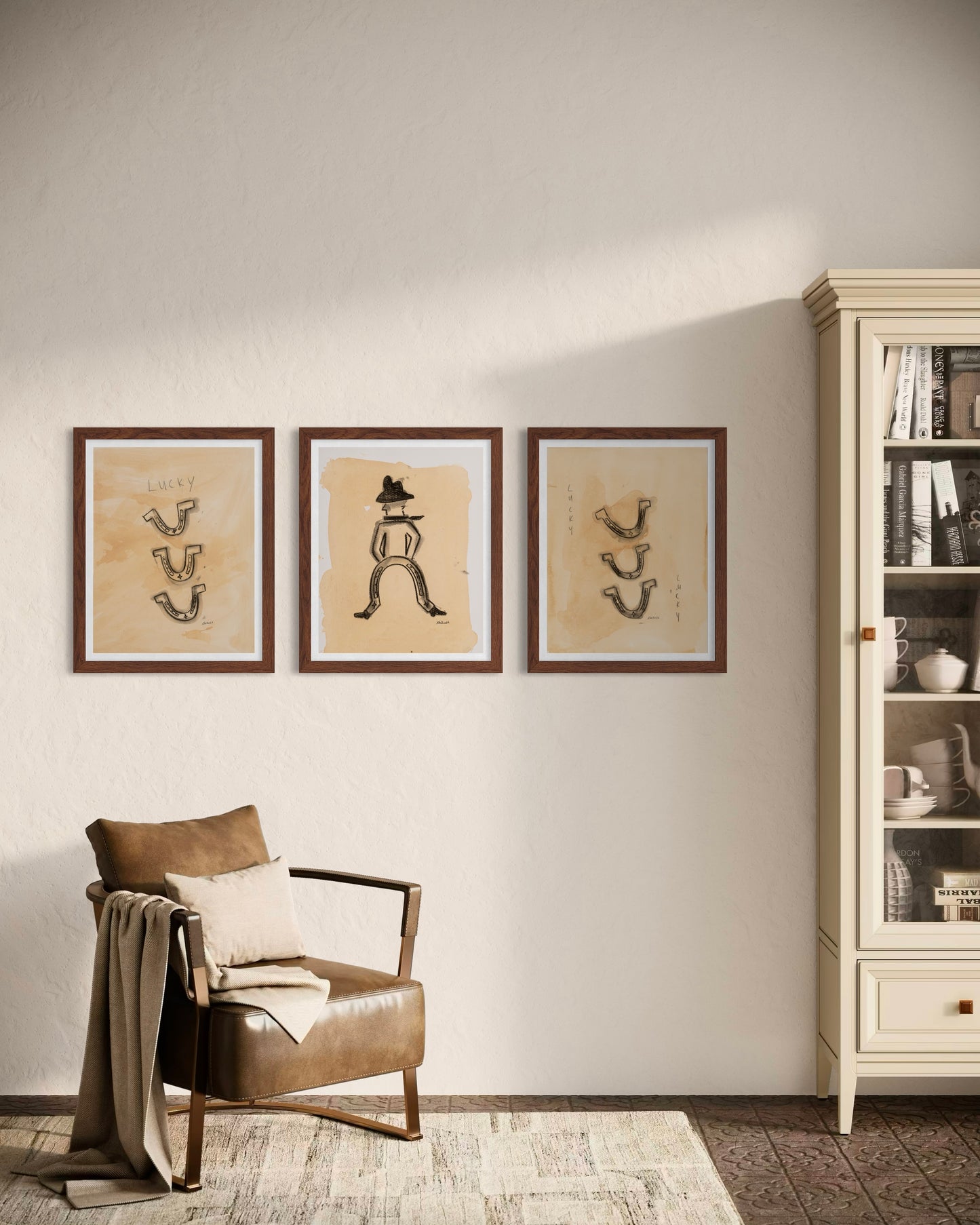 Western Art Print - Lucky One