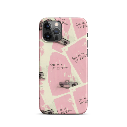 NEW! iPhone Pick Up Lines Phone Case